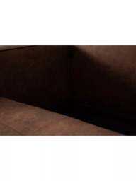 Swyft Model 02 Large 3 Seater Sofa Bed, Dark Leg, Faux Leather Chestnut - thumbnail 5