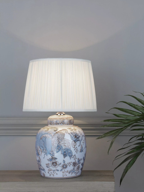 Laura Ashley Elizabeth Ceramic Table Lamp, Multi - image 1