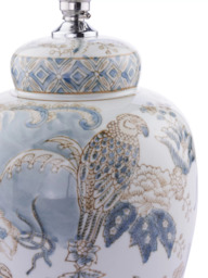 Laura Ashley Elizabeth Ceramic Table Lamp, Multi - thumbnail 4