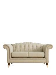 Laura Ashley Gloucester Small 2 Seater Sofa, Teak Leg - thumbnail 3