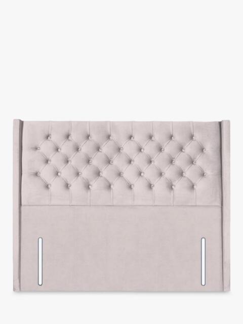 John Lewis Margot Winged Full Depth Upholstered Headboard, Double - image 1