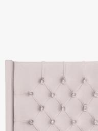 John Lewis Margot Winged Full Depth Upholstered Headboard, Double - thumbnail 3