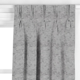 John Lewis Textured Chenille Made to Measure Curtains or Roman Blind, Steel - thumbnail 6