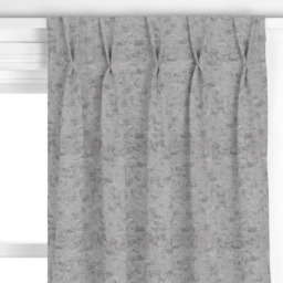 John Lewis Textured Chenille Made to Measure Curtains or Roman Blind, Steel - thumbnail 4