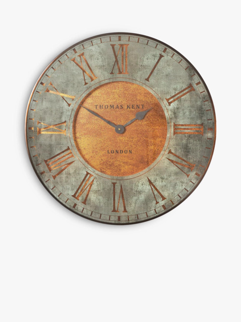 Thomas Kent Florentine Star Roman Numeral Analogue Wall Clock