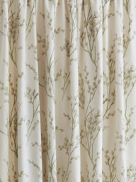 Laura Ashley Pussy Willow Pair Lined Pencil Pleat Curtains, Off White-hedgerow - thumbnail 2