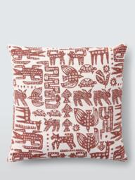 Scion Twycross Cushion, Brick - thumbnail 1
