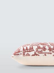 Scion Twycross Cushion, Brick - thumbnail 4