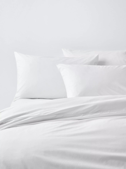 John Lewis Crisp & Fresh 400 Thread Count Organic Cotton Duvet Cover Set - image 1