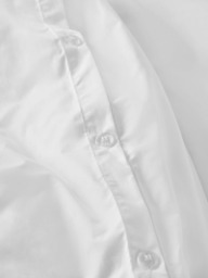 John Lewis Crisp & Fresh 400 Thread Count Organic Cotton Duvet Cover Set - thumbnail 4