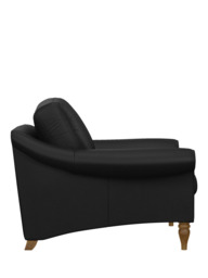 John Lewis Camber Small 2 Seater Leather Sofa, Light Leg - thumbnail 3
