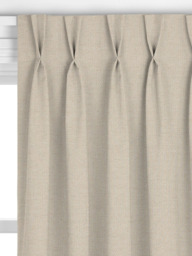 John Lewis Herringbone Made to Measure Curtains or Roman Blind, Natural - thumbnail 4