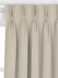 John Lewis Herringbone Made to Measure Curtains or Roman Blind, Natural - thumbnail 6
