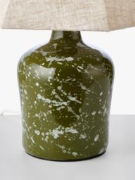 John Lewis Splatter Ceramic Table Lamp - thumbnail 5