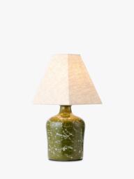 John Lewis Splatter Ceramic Table Lamp - thumbnail 1