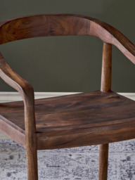 nkuku Anbu Acacia Dining Chair - thumbnail 3