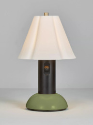 Original BTC Blossom Portable Cordless Table Lamp, Olive Green