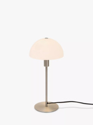 Nordlux Ellen Opal/Steel Table Lamp, Silver Grey - thumbnail 2