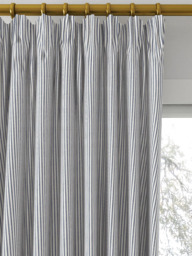 Clarke & Clarke Sutton Made to Measure Curtains or Roman Blind, Navy - thumbnail 2