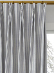 Clarke & Clarke Sutton Made to Measure Curtains or Roman Blind, Navy - thumbnail 4