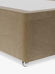 Hypnos Non-Sprung Upholstered Ottoman Storage Divan Base, Double - thumbnail 3
