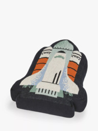 John Lewis Rocket Shaped Cushion - thumbnail 2