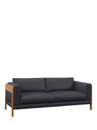 John Lewis Nest Grand 4 Seater Leather Sofa, Light Leg - thumbnail 1