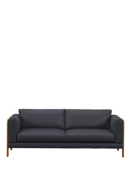 John Lewis Nest Grand 4 Seater Leather Sofa, Light Leg - thumbnail 5