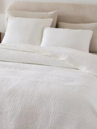 west elm Reflections Cotton Matelasse Bedspread, Super King - thumbnail 1