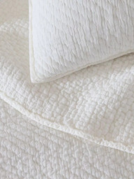 west elm Reflections Cotton Matelasse Bedspread, Super King - thumbnail 4