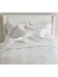 Pottery Barn Belgian Flax Linen Diamond