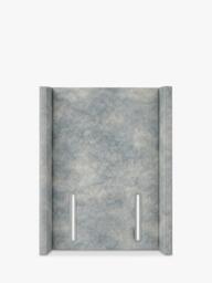 John Lewis Windermere Winged Full Depth Upholstered Headboard, Single