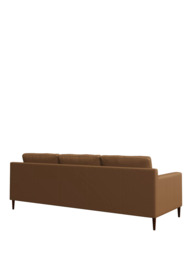 John Lewis Draper II Grand 4 Seater Leather Sofa, Dark Leg - thumbnail 4
