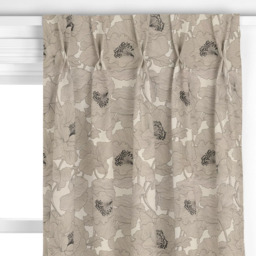 John Lewis Atulya Flower Made to Measure Curtains or Roman Blind, Cream - thumbnail 4