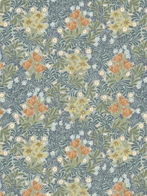 William Morris At Home Bower Made to Measure Curtains or Roman Blind, Bluebird - image 1