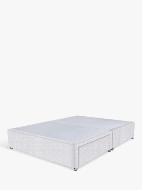 John Lewis Non-Sprung Upholstered 2 Drawer Divan Base, King Size - image 1
