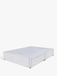 John Lewis Non-Sprung Upholstered 2 Drawer Divan Base, King Size