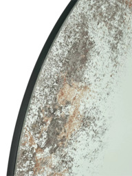 Där Vixen Round Wall Mirror, 80cm, Gold - thumbnail 3