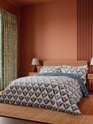 Scion Tulip Duvet Cover Set, Navy - thumbnail 1