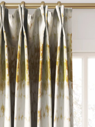 Harlequin Pontia Made to Measure Curtains or Roman Blind, Ochre/Steel - thumbnail 4