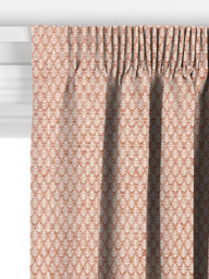 John Lewis Elm Leaf Woven Made to Measure Curtains or Roman Blind, Rust - thumbnail 3