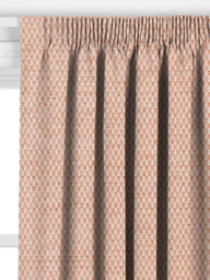 John Lewis Elm Leaf Woven Made to Measure Curtains or Roman Blind, Rust - thumbnail 2