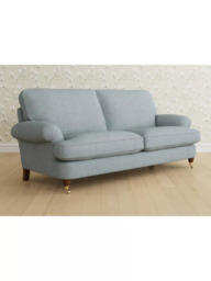Laura Ashley Beaumaris Large 3 Seater Sofa, Teak Leg