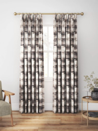 Clarke & Clarke Serengeti Made to Measure Curtains & Roman Blind, Noir - thumbnail 5