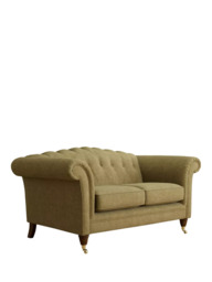 Laura Ashley Gloucester Small 2 Seater Sofa, Teak Leg - thumbnail 1
