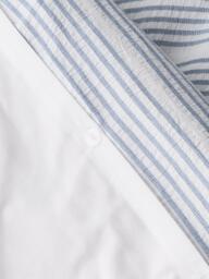 John Lewis Crosby Pure Cotton Seersucker Duver Cover Set - thumbnail 4