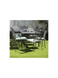 John Lewis Henley by KETTLER Straight Sided Garden Dining Chair, Set of 2, Iron Grey - thumbnail 5