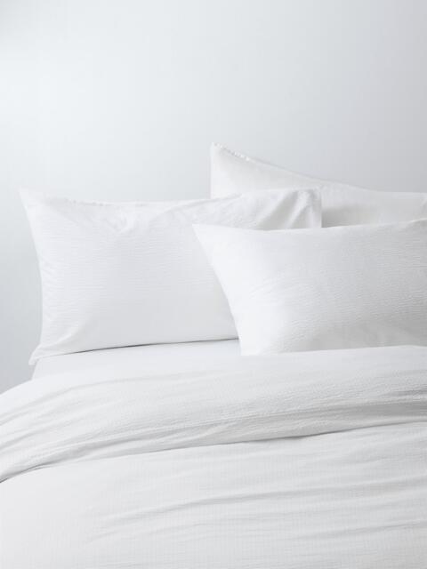 John Lewis Cotton Seersucker Duvet Cover Set - image 1