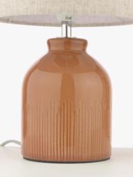 John Lewis Carlow Ceramic Table Lamp, Set of 2 - thumbnail 5