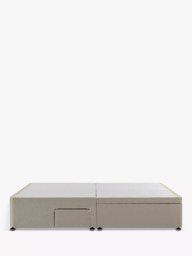 Silentnight 2 Drawer Continental Half Ottoman Divan Base Storage Bed, King Size - thumbnail 3